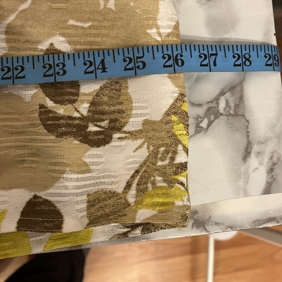 ALFRED DUNNER Yellow and Green Spring Foliage Jacket size 20 - Picture 8 of 11